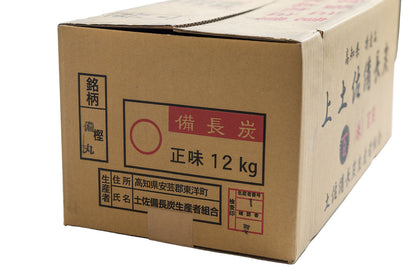 土佐備長炭 樫 丸 12kg
