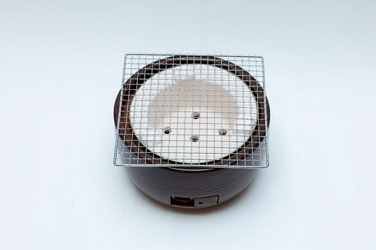 三河コンロ 茶 大